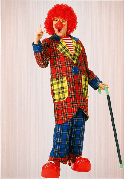 Clown costumes for Halloween - Adult, Kids