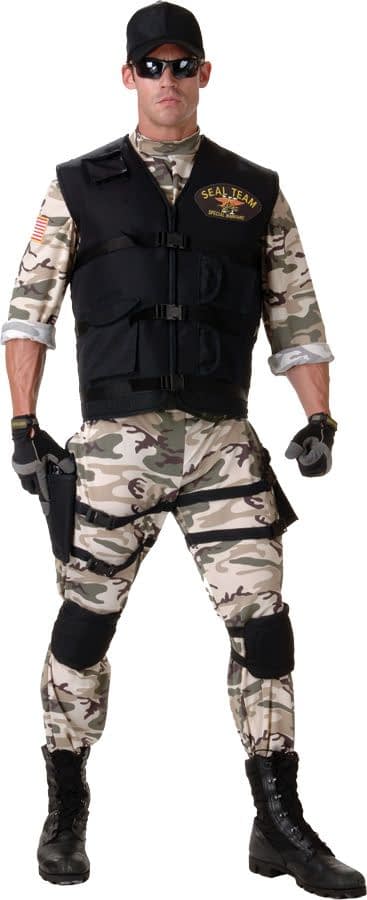 Seal Team Adult Costume | SCostumes