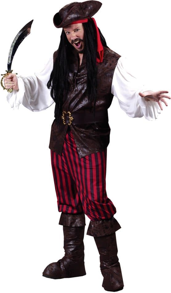 Bandit Pirate Adult Costume | SCostumes