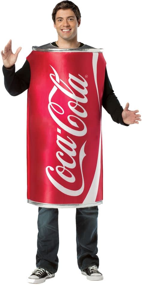 Coca Cola Can Adult Costume | SCostumes