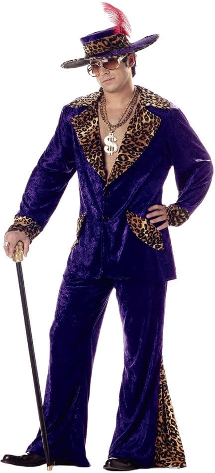 Pimp Man Adult Costume | SCostumes