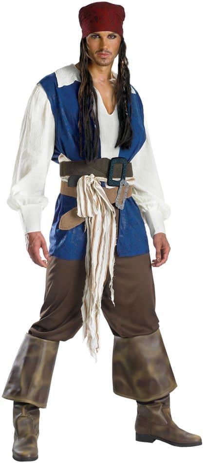 Jack Sparrow Adult Costume - 11178 