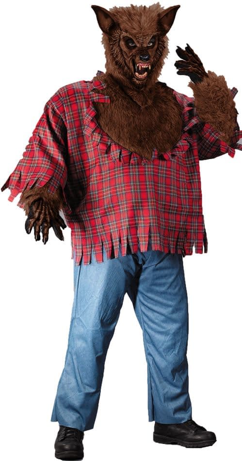 Werewolf Plus Size Adult Costume 