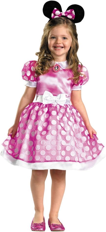 Pink Minnie Mouse Toddlers Costume | SCostumes