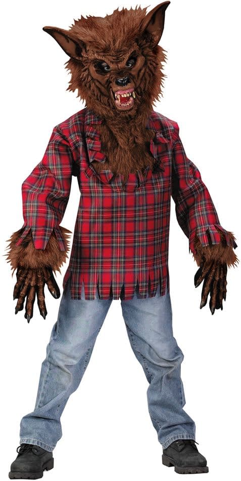 Plaid Werewolf Child Costume | SCostumes