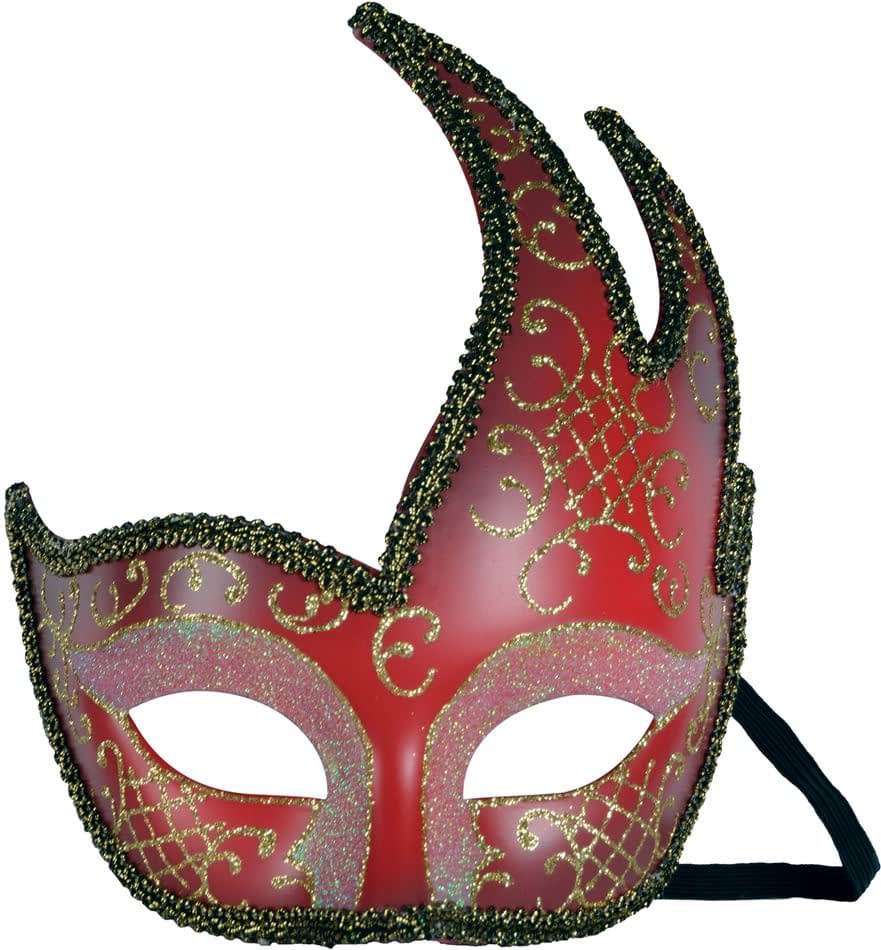 Buy Symphony <b>Mask</b> Red Gold For Masquerade at SCostumes.us online! 