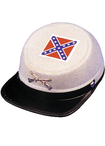 Civil War Cap Econo Grey Lg For All