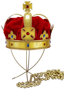 Regal King Crown For Adult