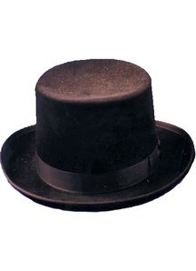 Top Hat Felt Qual Brown Med For All