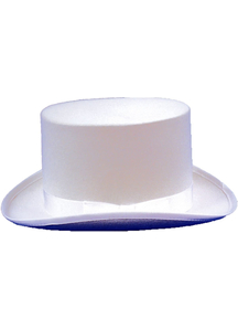 Top Hat Felt White Small For Men