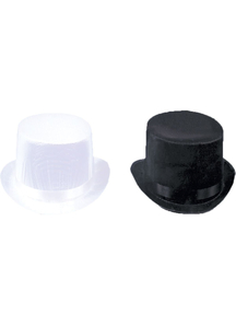 Top Hat Trans Silk Black Md For All