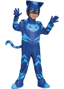 Catboy Deluxe Costume For Children From Pj Masks