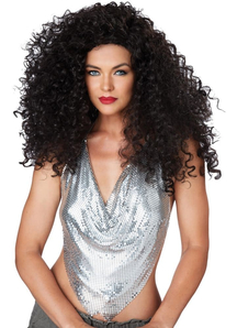 Disco Diva Brunette Wig