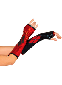 Harley Quinn Gauntlets For Adults