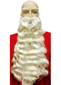 Santa Beard White