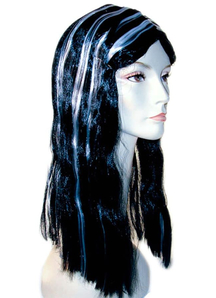 Vampire Wig Black/White