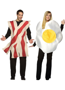 Bacon Eggs Couple Costumes