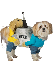 Beer Keg Dog Costume