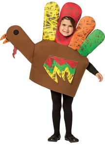 Hand Turkey Child Costume