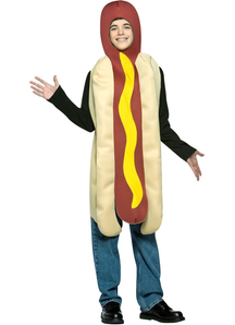 Hot Dog Teen Costume