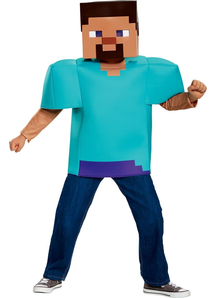 Minecraft Steve Costume Child