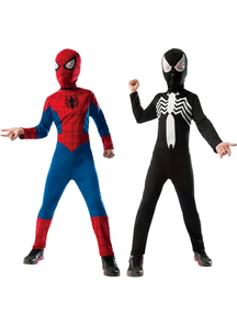 Reversible Spiderman Child Costume