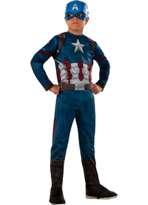 Superhero Captain America Child Costume