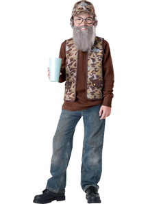 Uncle Si Costume For Children From Duck Dynasty