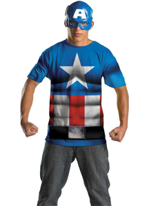 Captain America Adult Set