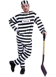 Convict Adult Costume