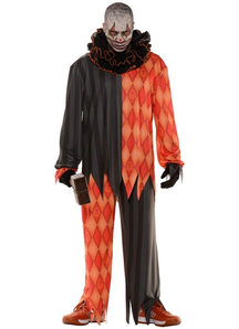 Evil Clown Halloween Teen Costume