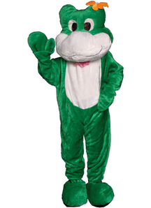 Frog Mascot Adult Costume