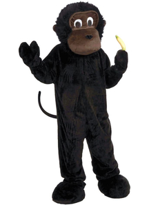 Gorilla Mascot Adult Costume