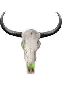 Light Up 24 inches Longhorn Skull