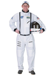 Nasa Astonaut Adult Costume White