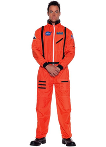 Orange Astonaut Teen Costume