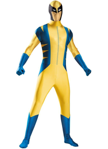 Superhero Wolverine Adult Costume