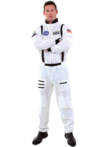 White Astonaut Teen Costume