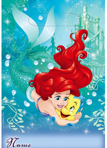 Disney Ariel Loot Bags 8 Pack