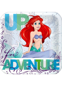 Disney Ariel Sq Plates 7In