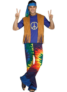 Hippie Male Adult Costume