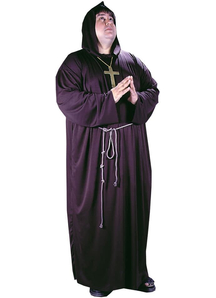 Monk Adult Plus Costume