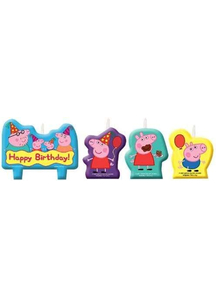 Peppa Pig Birthday Candle Set