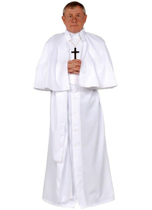 Pope Adult Costume White