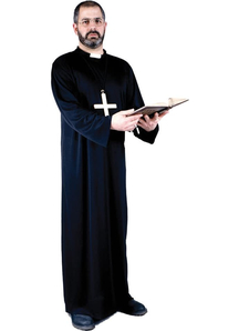 Priest Adult Costume Plus