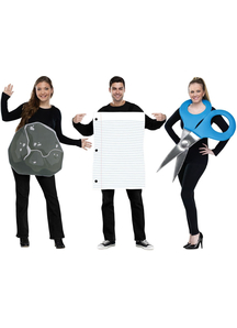 Rock Paper Scissirs Adult Costume