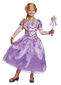 Girls Rapunzel Deluxe Costume