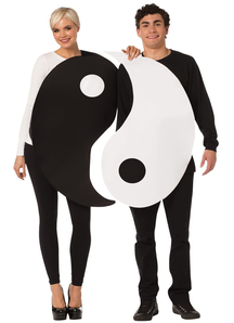 Yin Yang Adult Couple Costumes