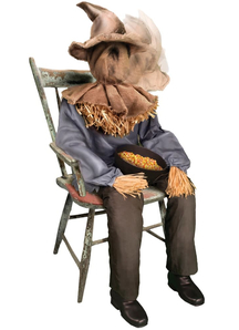 Sitting Scarecrow - Halloween Props