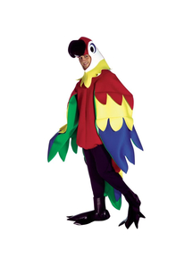 Bright Parrot Adult Costume